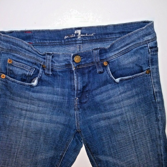 7 FOR ALL MANKIND Bootcut Dojo jeans embellished - Picture 8 of 11